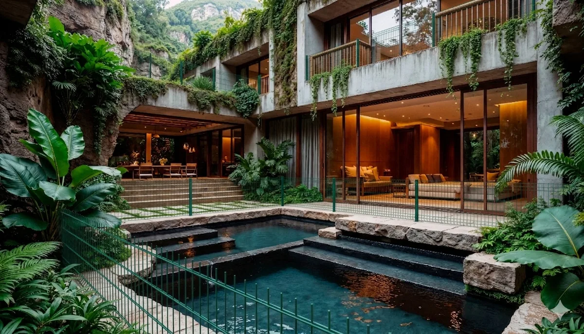 Casa com piscina — projeto real